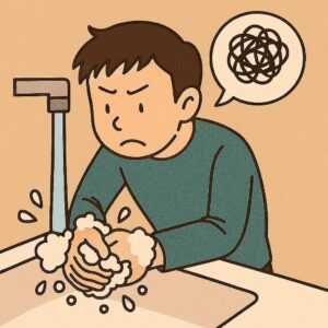 何度も同じ行動を繰り返す(確認・手洗いなど)