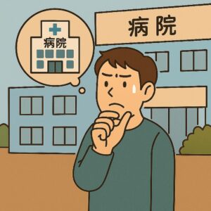 「こんなことで病院に行っていいのか?」という葛藤