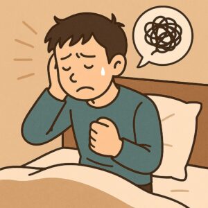 強迫観念による不眠症
