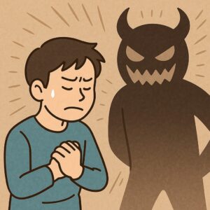 強迫性障害の魔術的思考に反応しない