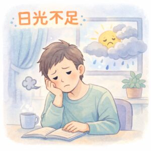 日光不足(生活習慣・季節要因)