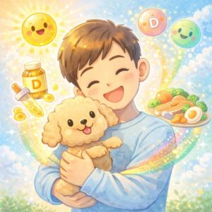 脳にも受容体がある──ビタミンDは“神経の栄養”としても研究されている