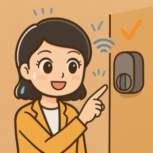 スマートロックを使用してから確認行為が減った