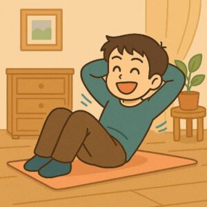 家電や道具を使わない自重トレーニング