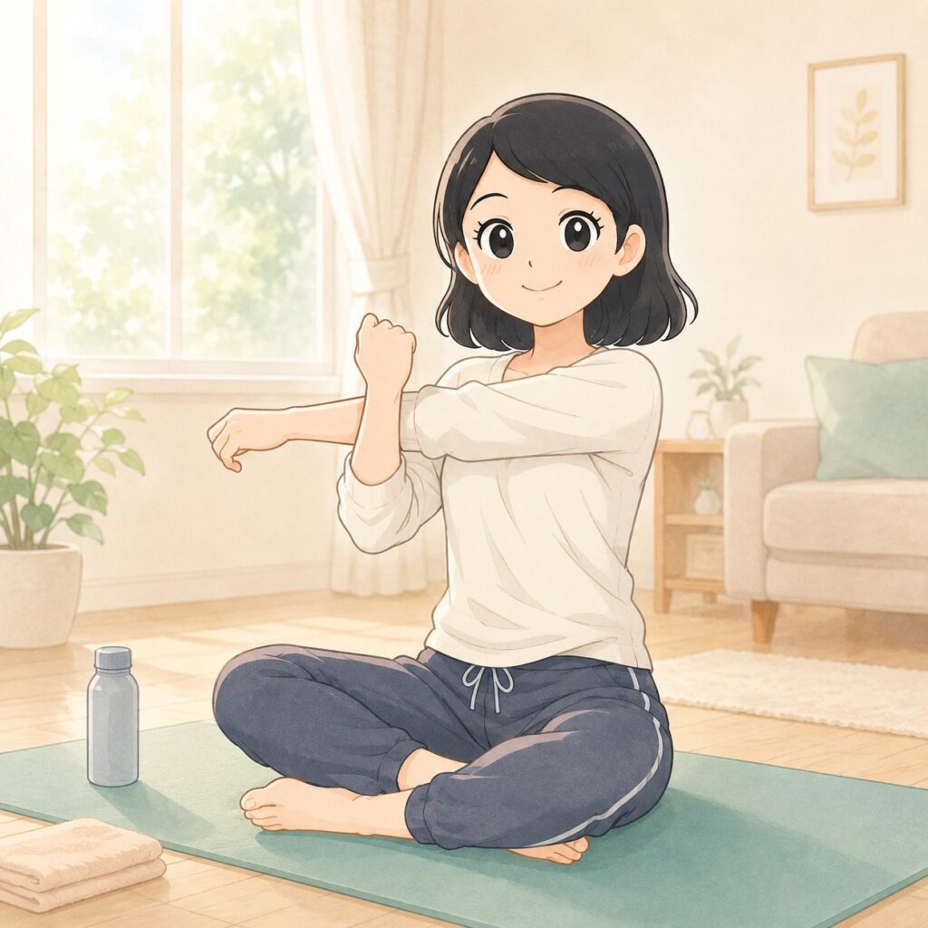 その日の気分で、外でも中でも選べる運動のイメージ画